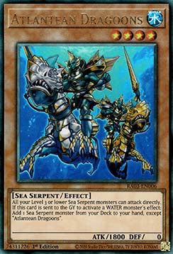 Atlantean Dragoons (V.7 - Ultimate Rare) - Quarter Century Bonanza (Ultimate Rare) [RA03-006]