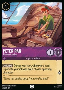 Peter Pan - Shadow Catcher - Azurite Sea (Uncommon) [6AZS-58]