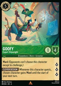 Goofy - Expert Shipwright - Azurite Sea (Rare) [6AZS-89]