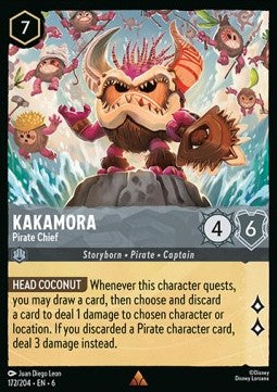 Kakamora - Pirate Chief - Azurite Sea (Rare) [6AZS-172]