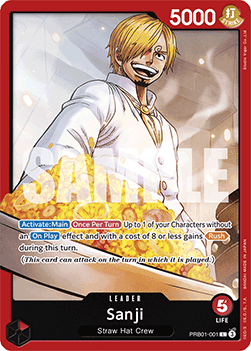 Sanji (PRB01-001) (V.1)