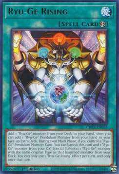 Ryu-Ge Rising (V.1 - Rare) - Crossover Breakers (Rare) [CRBR-035]