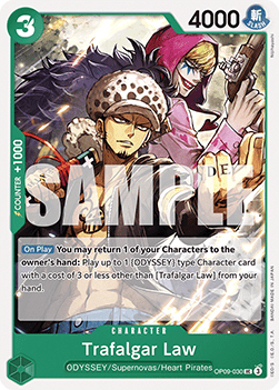 Trafalgar Law (OP09-030) - Emperors in the New World (Uncommon) [OP09-030]