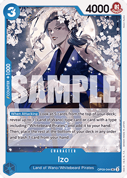 Izo (OP09-044) - Emperors in the New World (Uncommon) [OP09-044]