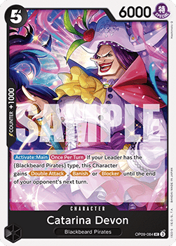Catarina Devon (OP09-084) - Emperors in the New World (Uncommon) [OP09-084]