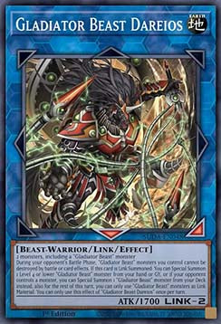 Gladiator Beast Dareios - Supreme Darkness (Common) [SUDA-048]