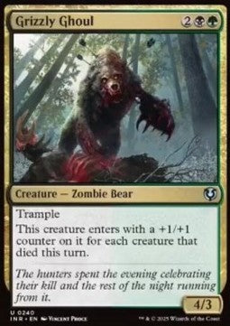 Grizzly Ghoul - Innistrad Remastered (Uncommon) [INR-240]