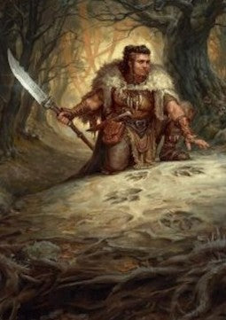 Art Series: Tireless Tracker (V.1) - Innistrad Remastered: Extras (Tip Card) [XINR-A16]