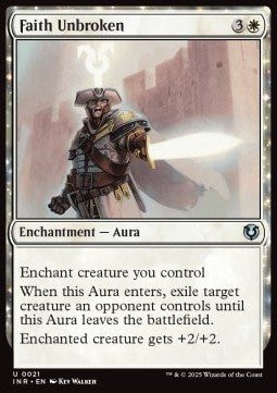 Faith Unbroken - Innistrad Remastered (Uncommon) [INR-21]