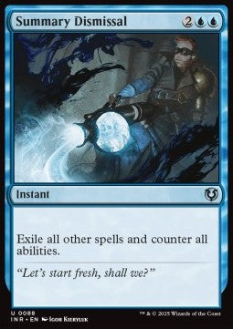 Summary Dismissal - Innistrad Remastered (Uncommon) [INR-88]