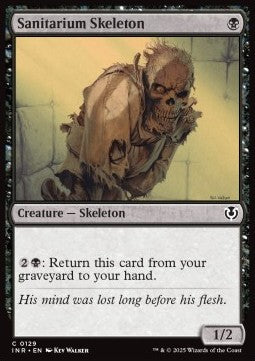 Sanitarium Skeleton - Innistrad Remastered (Common) [INR-129]