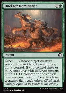 Duel for Dominance - Innistrad Remastered (Common) [INR-192]