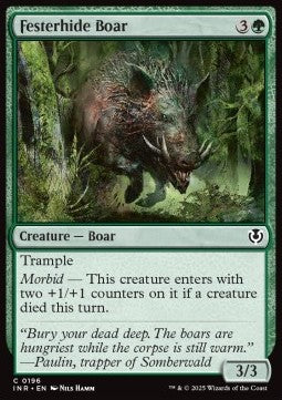 Festerhide Boar - Innistrad Remastered (Common) [INR-196]