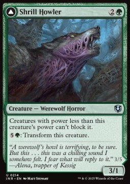Shrill Howler / Howling Chorus - Innistrad Remastered (Uncommon) [INR-214]