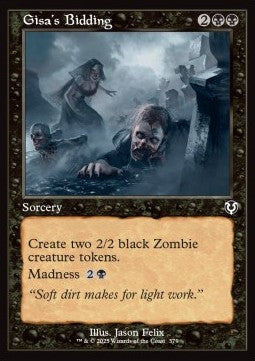 Gisa's Bidding - Innistrad Remastered: Extras (Common) [XINR-379]