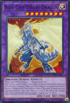 Blue-Eyes Tyrant Dragon - Structure Deck: Blue-Eyes White Destiny (Common) [SDWD-037]