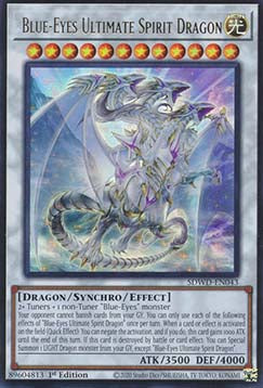 Blue-Eyes Ultimate Spirit Dragon (V.1 - Ultra Rare) - Structure Deck: Blue-Eyes White Destiny (Ultra Rare) [SDWD-043]
