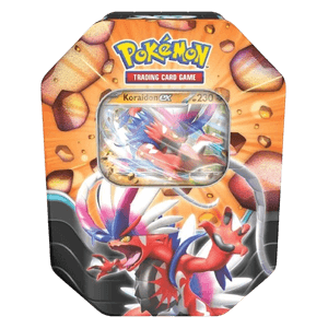 Slashing Legends Tins: Koraidon ex Tin - Scarlet & Violet Products