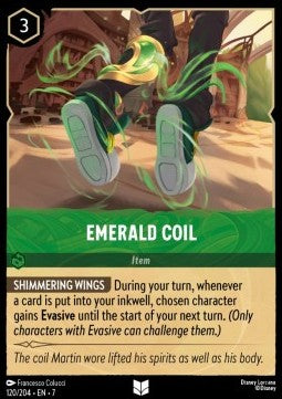Emerald Coil - Archazia's Island (Uncommon) [7ARI-120]