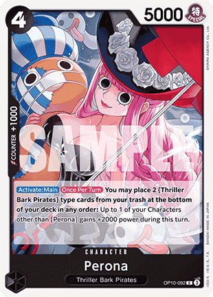 Perona (OP10-092) - Royal Blood (Common) [OP10-092]