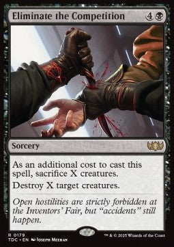 Eliminate the Competition - Commander: Tarkir: Dragonstorm (Rare) [TDC-179]