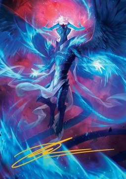 Art Series: Ugin, Eye of the Storms (V.6) - Tarkir: Dragonstorm: Extras (Tip Card) [XTDM-A48]