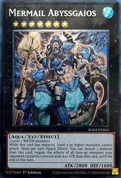 Mermail Abyssgaios (V.6 - Collectors Rare) - Quarter Century Stampede (Collectors Rare) [RA04-065]