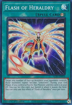 Flash of Heraldry - Alliance Insight (Super Rare) [ALIN-056]