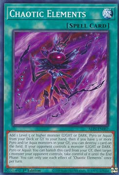 Chaotic Elements - Alliance Insight (Common) [ALIN-067]