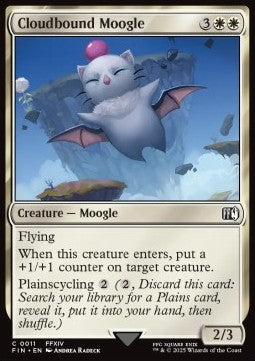 Cloudbound Moogle - FINAL FANTASY (Common) [FIN-11]