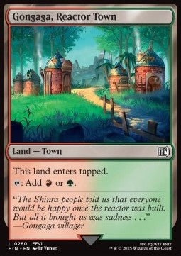 Gongaga, Reactor Town - FINAL FANTASY (Land) [FIN-280]