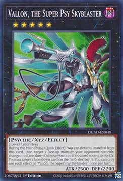 Vallon, the Super Psy Skyblaster - Duelist’s Advance (Common) [DUAD-048]