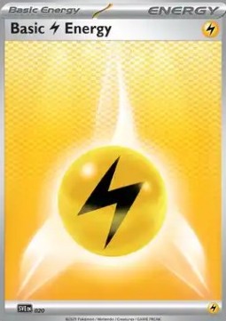 Basic Lightning Energy - Scarlet & Violet Energies (Common) [SVE-020]