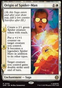 Origin of Spider-Man - Marvel's Spider-Man (Rare) [SPM-9]