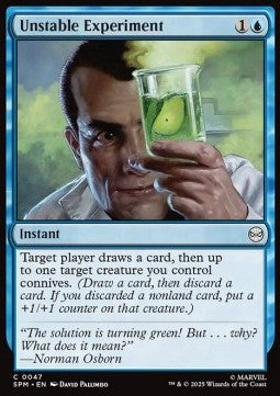 Unstable Experiment - Marvel's Spider-Man (Common) [SPM-47]