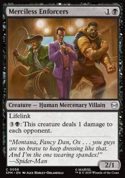 Merciless Enforcers - Marvel's Spider-Man (Common) [SPM-58]
