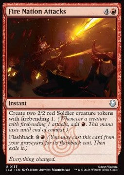 Fire Nation Attacks - Avatar: The Last Airbender (Uncommon) [TLA-133]