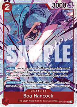 Boa Hancock (OP12-014) (V.1) - Legacy of the Master (Super Rare) [OP12-014]