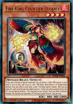 Fire King Courtier Ulcanix - 2025 Mega-Pack Tin (Ultra Rare) [MP25-262]