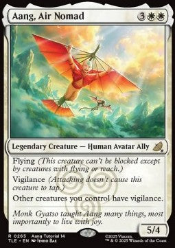 Aang, Air Nomad (V.2) - Avatar: The Last Airbender: Eternal (Rare) [TLE-265]