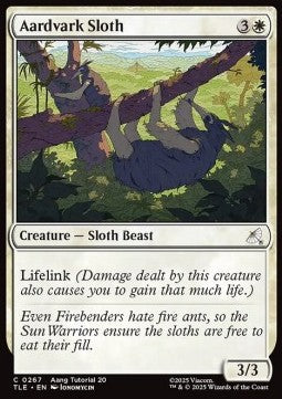 Aardvark Sloth (V.2) - Avatar: The Last Airbender: Eternal (Common) [TLE-267]