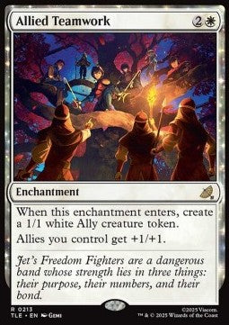 Allied Teamwork - Avatar: The Last Airbender: Eternal (Rare) [TLE-213]