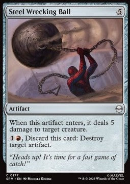 Steel Wrecking Ball - Marvel's Spider-Man (Common) [SPM-177]