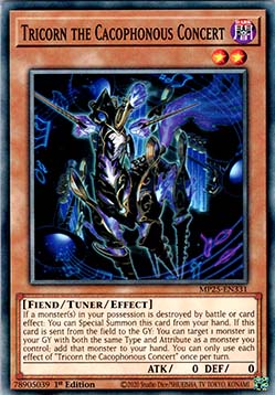 Tricorn the Cacophonous Concert - 2025 Mega-Pack Tin (Common) [MP25-331]