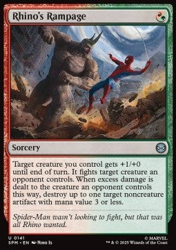 Rhino's Rampage - Marvel's Spider-Man (Uncommon) [SPM-141]