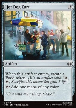 Hot Dog Cart - Marvel's Spider-Man (Common) [SPM-164]