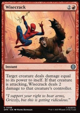 Wisecrack - Marvel's Spider-Man (Uncommon) [SPM-98]