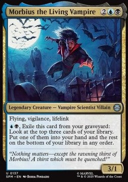Morbius the Living Vampire - Marvel's Spider-Man (Uncommon) [SPM-137]