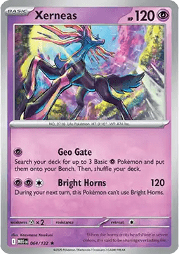 Xerneas - Mega Evolution (Rare) [MEG-064]