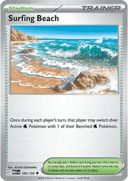 Surfing Beach